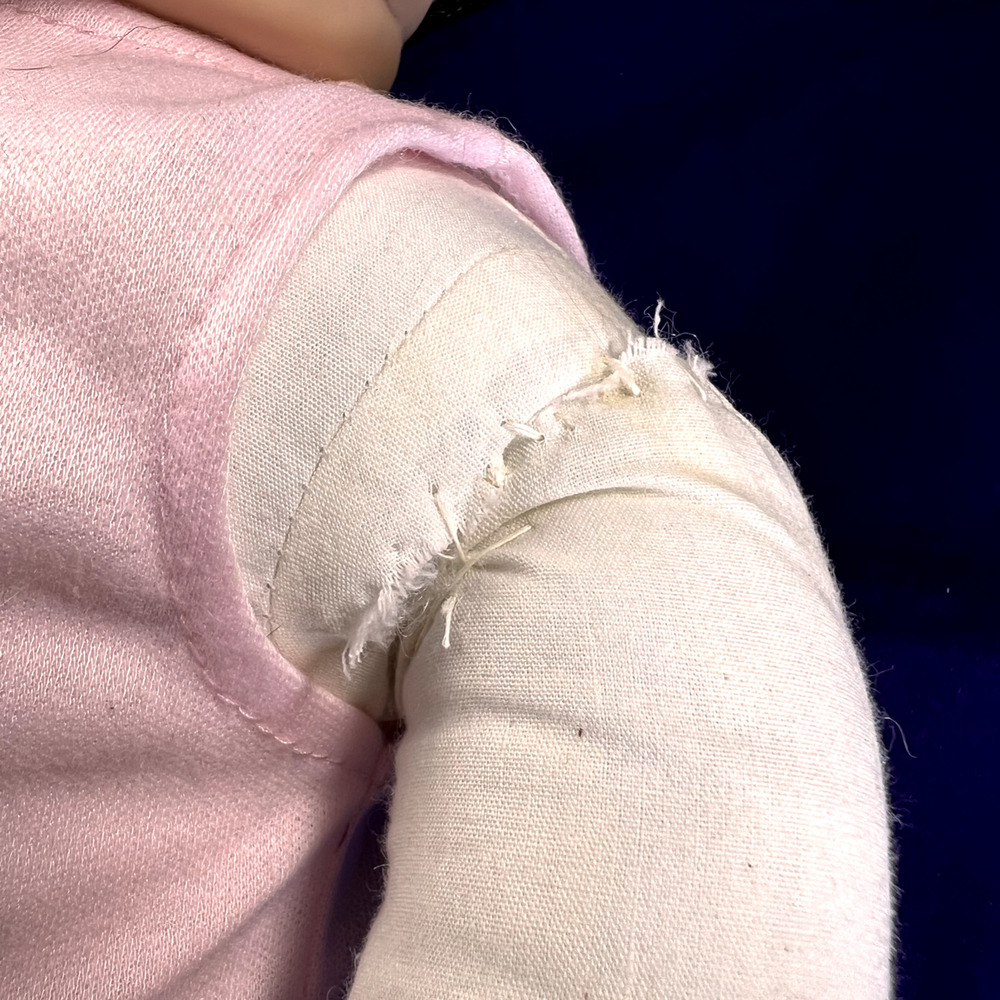 Newborn Baby Doll 19" AEL 2005 Brown Hair Kymberli H. Durden (Signed) *Pre-Owned - Picture 10 of 16